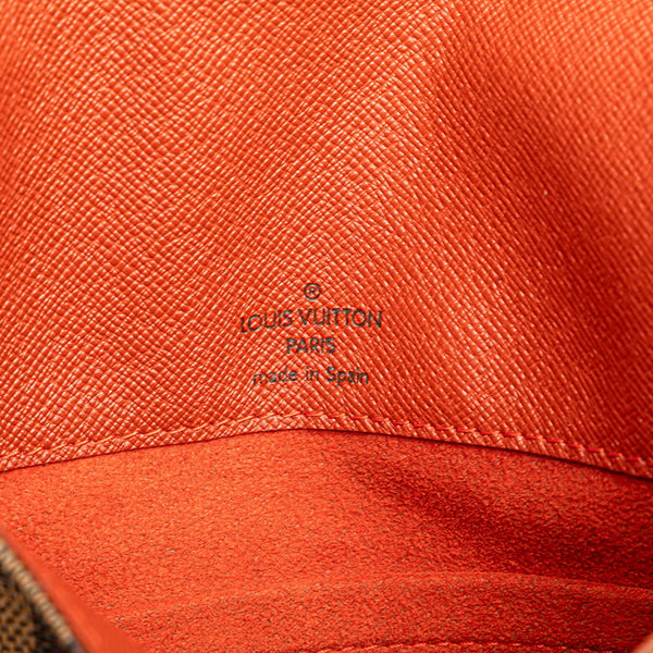 ルイ ヴィトン ダミエ ミュゼットサルサ ロングショルダー ショルダーバッグ N51300 ブラウン PVC レザー レディース LOUIS VUITTON 【中古】