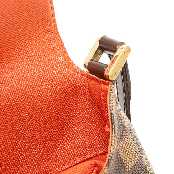 ルイ ヴィトン ダミエ ミュゼットサルサ ロングショルダー ショルダーバッグ N51300 ブラウン PVC レザー レディース LOUIS VUITTON 【中古】