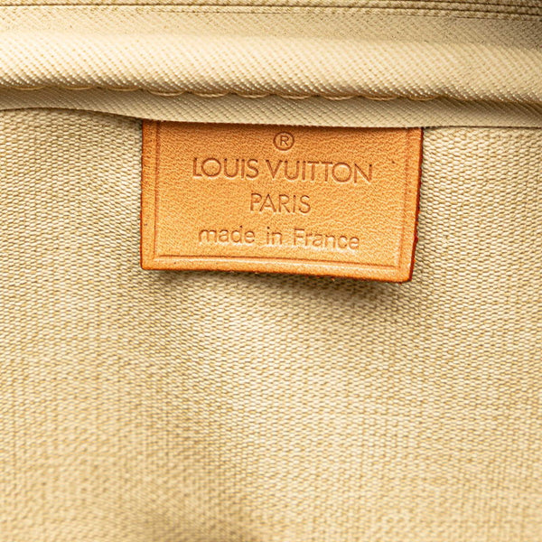 ルイ ヴィトン モノグラム ドーヴィル ハンドバッグ M47270 ブラウン PVC レザー レディース LOUIS VUITTON 【中古】