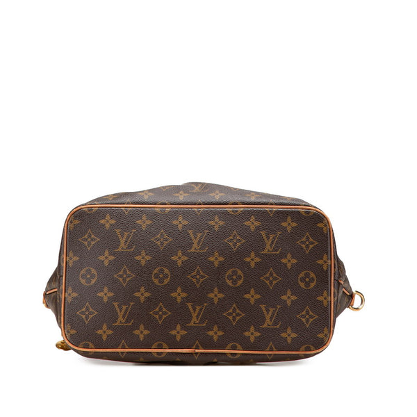 ルイ ヴィトン モノグラム パレルモPM ハンドバッグ ショルダーバッグ 2WAY M40145 ブラウン PVC レザー レディース LOUIS VUITTON 【中古】