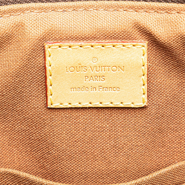 ルイ ヴィトン モノグラム パレルモPM ハンドバッグ ショルダーバッグ 2WAY M40145 ブラウン PVC レザー レディース LOUIS VUITTON 【中古】