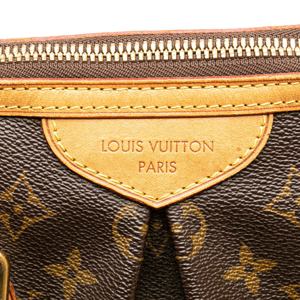 ルイ ヴィトン モノグラム パレルモPM ハンドバッグ ショルダーバッグ 2WAY M40145 ブラウン PVC レザー レディース LOUIS VUITTON 【中古】