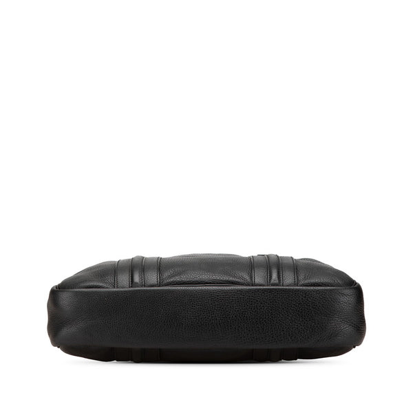 グッチ ビジネスバッグ ハンドバッグ 231850 ブラック レザー レディース GUCCI 【中古】