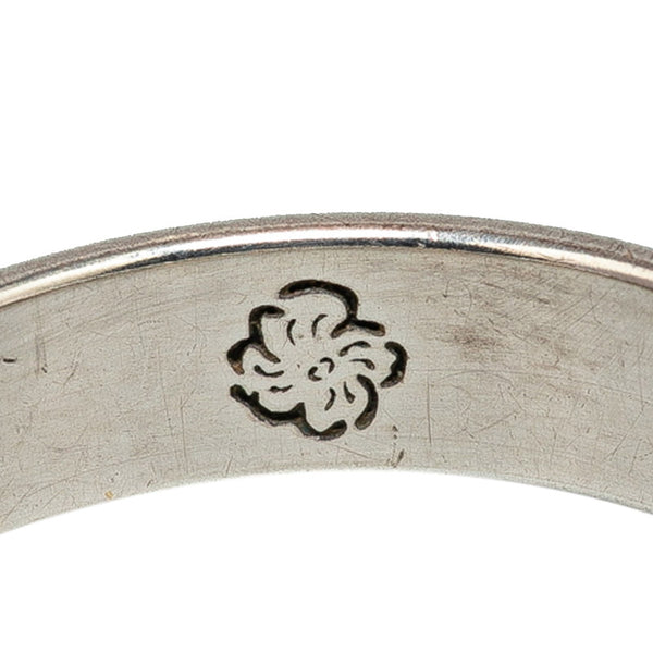 グッチ ラインド フォー ラブリング リング 指輪 #15 SV925 シルバー レディース GUCCI 【中古】