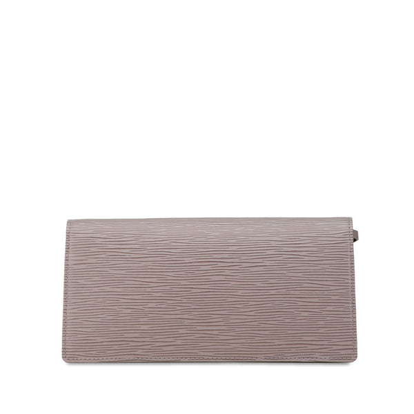 ルイ ヴィトン エピ オンフルール ショルダーバッグ M5273C ペッパー グレー レザー レディース LOUIS VUITTON 【中古】