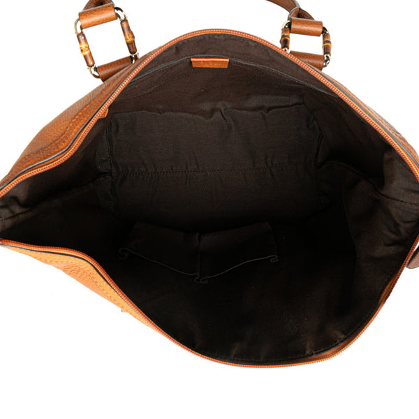 グッチ トートバッグ ショルダーバッグ 2WAY 339548 ブラウン レザー レディース GUCCI 【中古】