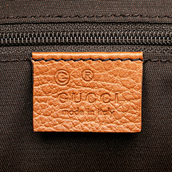 グッチ トートバッグ ショルダーバッグ 2WAY 339548 ブラウン レザー レディース GUCCI 【中古】