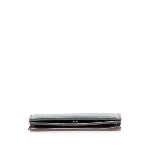 サンローラン カードケース 469338 グレー レザー レディース SAINT LAURENT 【中古】