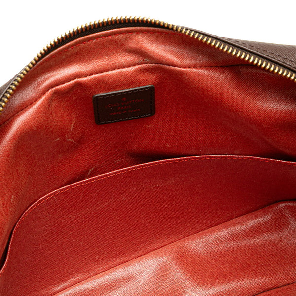 ルイ ヴィトン ダミエ トゥルーストワレット25 ポーチ セカンドバッグ N47623 ブラウン PVC レディース LOUIS VUITTON 【中古】