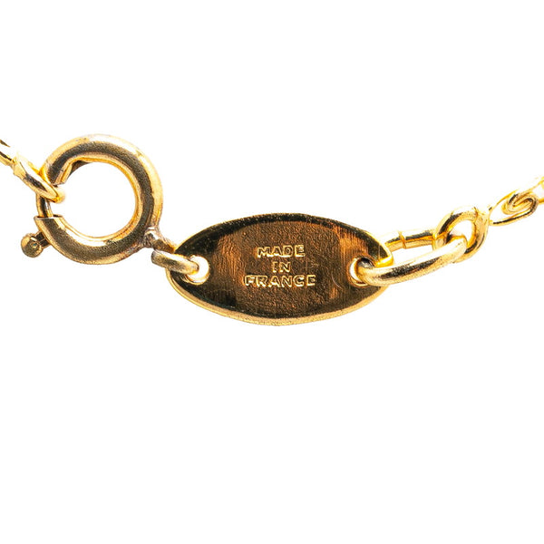 シャネル ココマーク ネックレス ゴールド メッキ レディース CHANEL 【中古】