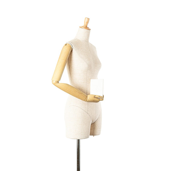 シャネル ココマーク 手帳カバー ホワイト キャビアスキン レディース CHANEL 【中古】