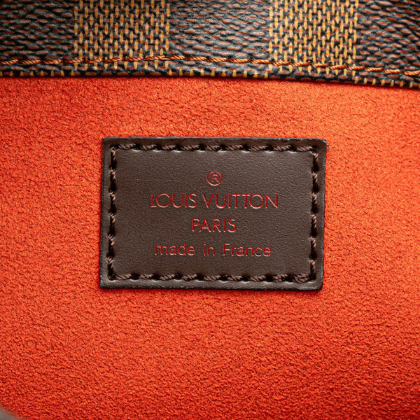 ルイ ヴィトン ダミエ オーバーニュ ショルダーバッグ N51129 ブラウン PVC レザー レディース LOUIS VUITTON 【中古】