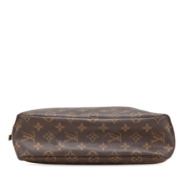 ルイ ヴィトン モノグラム トゥルーストワレット 28 セカンドバッグ クラッチバッグ M47522 ブラウン PVC レディース LOUIS VUITTON 【中古】