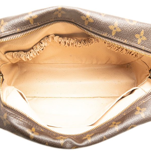 ルイ ヴィトン モノグラム トゥルーストワレット 28 セカンドバッグ クラッチバッグ M47522 ブラウン PVC レディース LOUIS VUITTON 【中古】