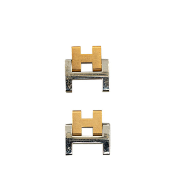 エルメス アルソー 腕時計 AR3.220 クオーツ ホワイト文字盤 ステンレススチール メッキ レディース HERMES 【中古】