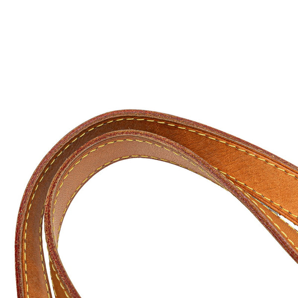 ルイ ヴィトン ダミエ アズール ストレーザPM ハンドバッグ トートバッグ N42220 ホワイト アイボリー PVC レザー レディース LOUIS VUITTON 【中古】