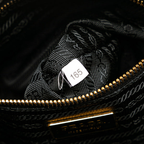 プラダ ショルダーバッグ ハンドバッグ 2WAY グレー ナイロン レディース PRADA 【中古】