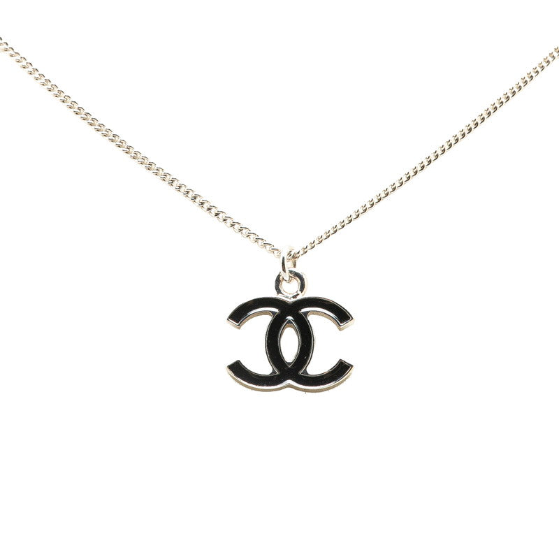 シャネル ココマーク ネックレス シルバー メタル レディース CHANEL 【中古】