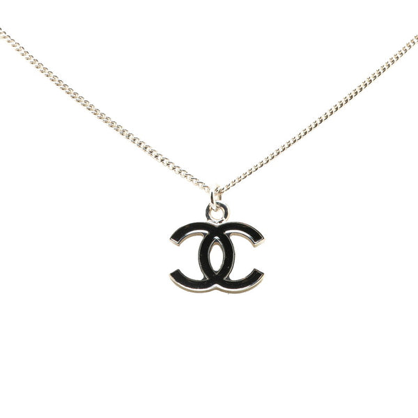 シャネル ココマーク ネックレス シルバー メタル レディース CHANEL 【中古】