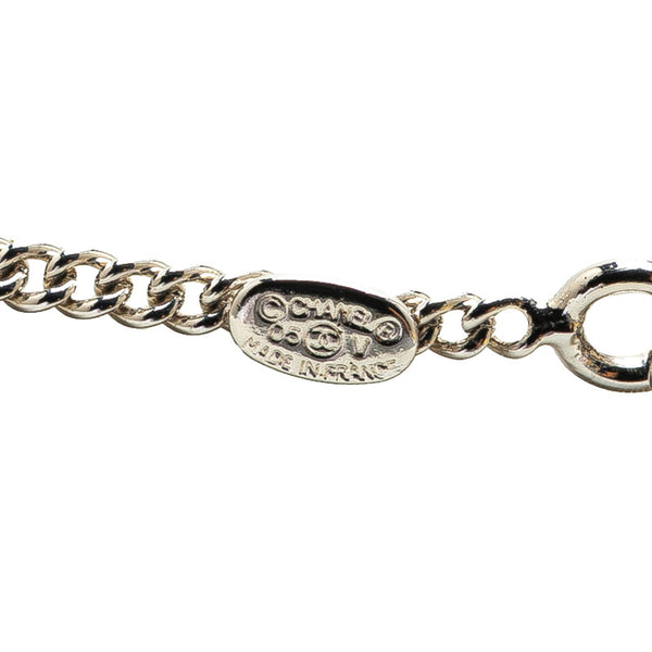 シャネル ココマーク ネックレス シルバー メタル レディース CHANEL 【中古】