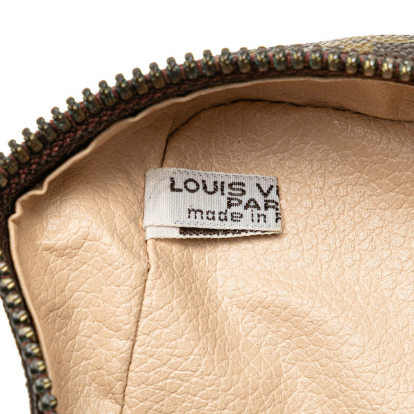 ルイ ヴィトン モノグラム トゥルーストワレット28 ポーチ セカンドバッグ M47522 ブラウン PVC レザー レディース LOUIS VUITTON 【中古】