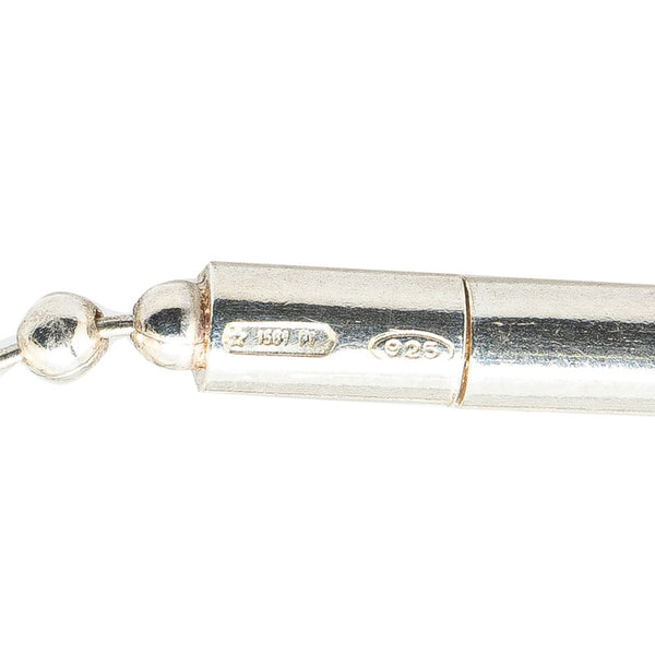 グッチ ドッグタグ 2枚プレート ネックレス SV925 シルバー メンズ GUCCI 【中古】