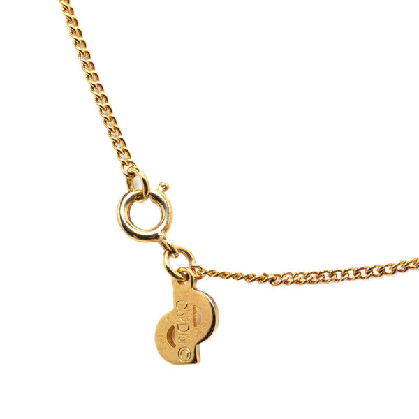 ディオール ハート モチーフ イヤリング ネックレス セット ゴールド メッキ レディース Dior 【中古】