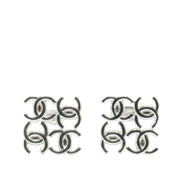 シャネル ココマーク ピアス シルバー メタル レディース CHANEL 【中古】