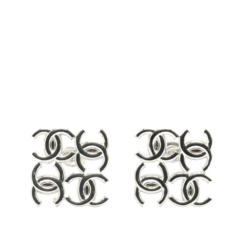 シャネル ココマーク ピアス シルバー メタル レディース CHANEL 【中古】