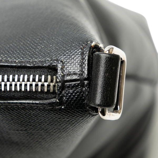 サンローラン ハンドバッグ ショルダーバッグ 2WAY ブラック PVC レザー レディース SAINT LAURENT 【中古】