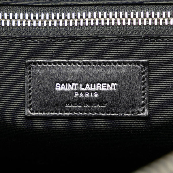 サンローラン ハンドバッグ ショルダーバッグ 2WAY ブラック PVC レザー レディース SAINT LAURENT 【中古】