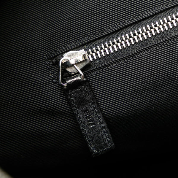 サンローラン ハンドバッグ ショルダーバッグ 2WAY ブラック PVC レザー レディース SAINT LAURENT 【中古】