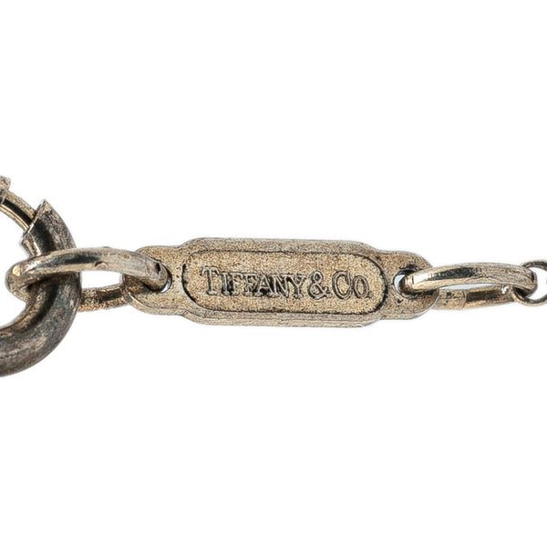 ティファニー オープンハート トリプル ネックレス SV925 シルバー レディース TIFFANY&Co. 【中古】