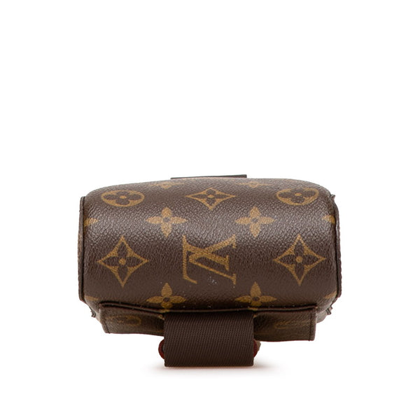 ルイ ヴィトン モノグラム ジェロニモス SPO ボディバッグ ウエストバッグ M50211 ブラウン PVC レザー メンズ LOUIS VUITTON 【中古】