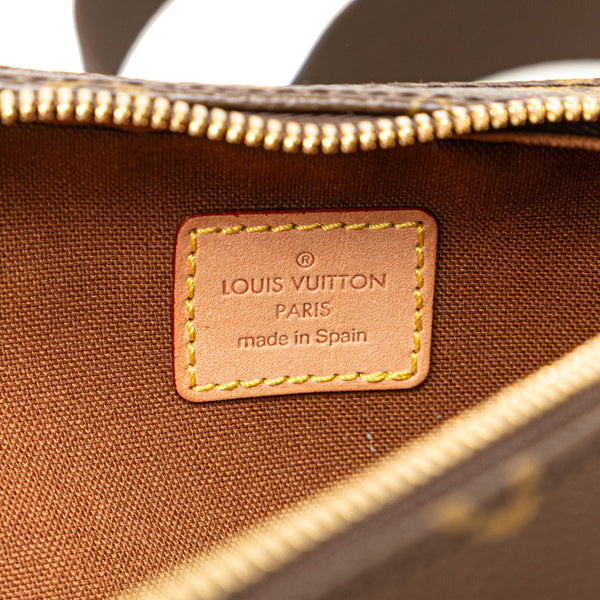 ルイ ヴィトン モノグラム ジェロニモス SPO ボディバッグ ウエストバッグ M50211 ブラウン PVC レザー メンズ LOUIS VUITTON 【中古】