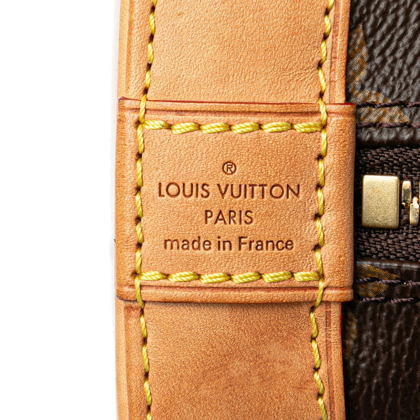 ルイ ヴィトン モノグラム アルマBB ハンドバッグ ショルダーバッグ 2WAY M53152 ブラウン PVC レザー レディース LOUIS VUITTON 【中古】