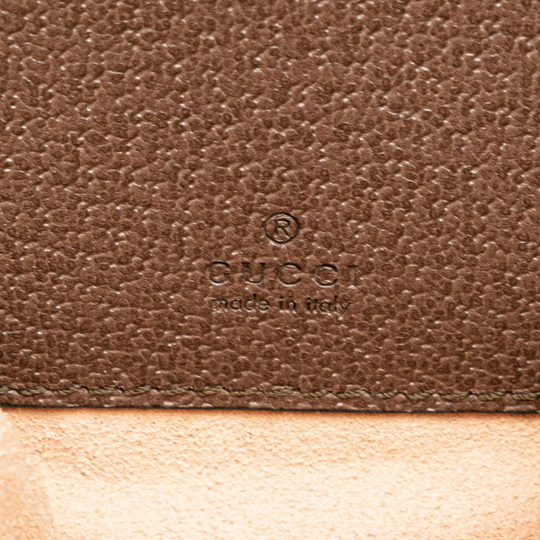 グッチ GGスプリーム オフィディア リュック バックパック 598661 ベージュ ブラウン PVC レザー レディース GUCCI 【中古】