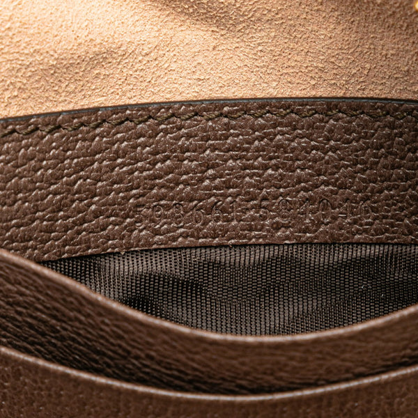 グッチ GGスプリーム オフィディア リュック バックパック 598661 ベージュ ブラウン PVC レザー レディース GUCCI 【中古】