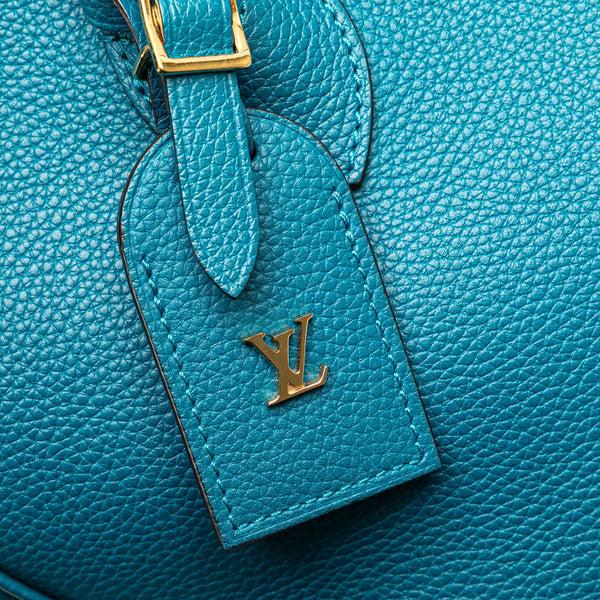 ルイ ヴィトン ミラMM ハンドバッグ M55023 コルヴェール ブルー トリヨンレザー レディース LOUIS VUITTON 【中古】