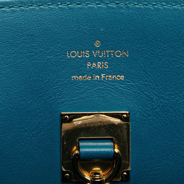 ルイ ヴィトン ミラMM ハンドバッグ M55023 コルヴェール ブルー トリヨンレザー レディース LOUIS VUITTON 【中古】