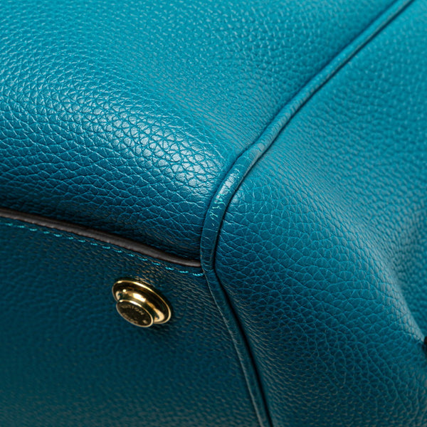 ルイ ヴィトン ミラMM ハンドバッグ M55023 コルヴェール ブルー トリヨンレザー レディース LOUIS VUITTON 【中古】
