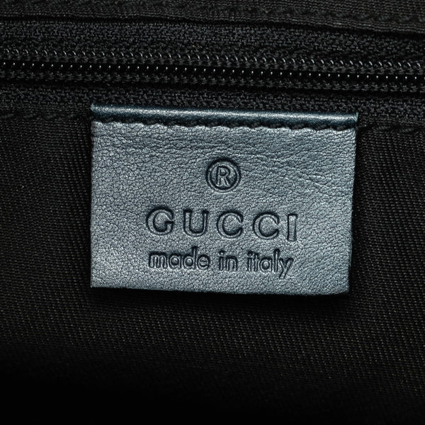 グッチ GGキャンバス スーキー ハンドバッグ トートバッグ 211944 ベージュ ブルー キャンバス レザー レディース GUCCI 【中古】