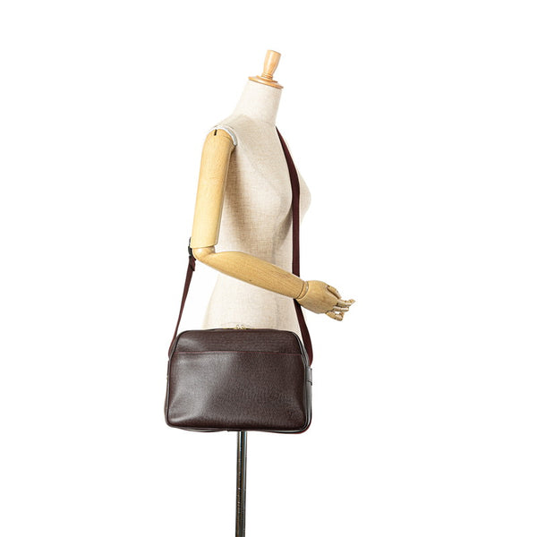 ルイ ヴィトン タイガ リポーターPM 斜め掛け ショルダーバッグ M30156 アカジュー ワインレッド レザー レディース LOUIS VUITTON 【中古】