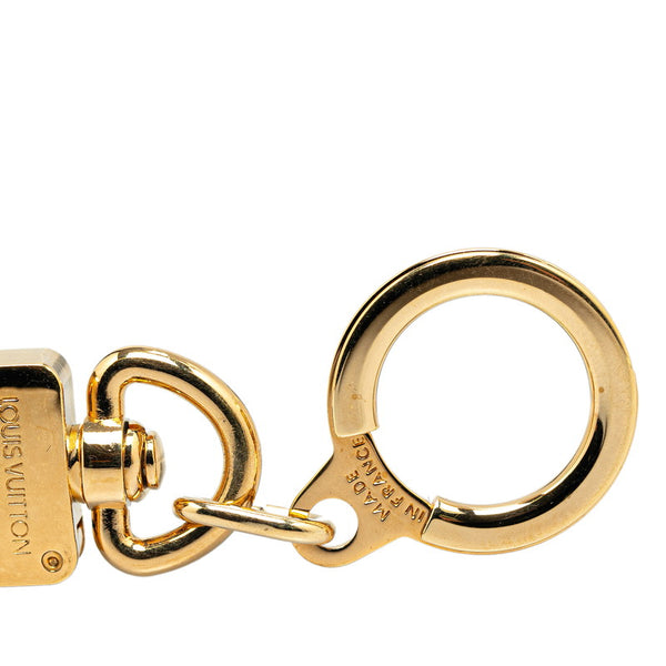 ルイ ヴィトン アノクレ チャーム キーホルダー キーリング M62694 ゴールド メッキ レディース LOUIS VUITTON 【中古】