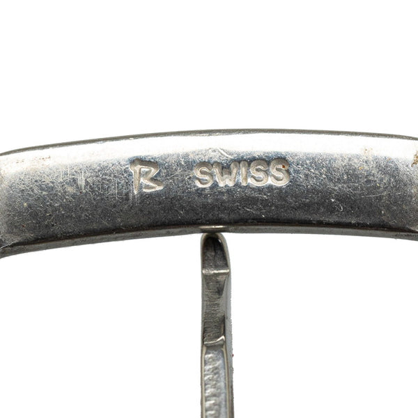 オメガ デビル プレステージ 腕時計 4800.51 自動巻き ブラック文字盤 ステンレススチール レザー メンズ OMEGA 【中古】