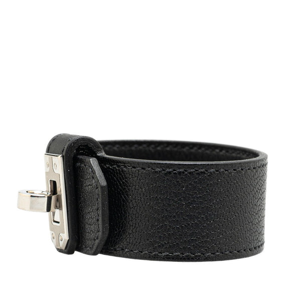 エルメス ケリー ツイストPM バングル ブラック ヴォースイフト レディース HERMES 【中古】