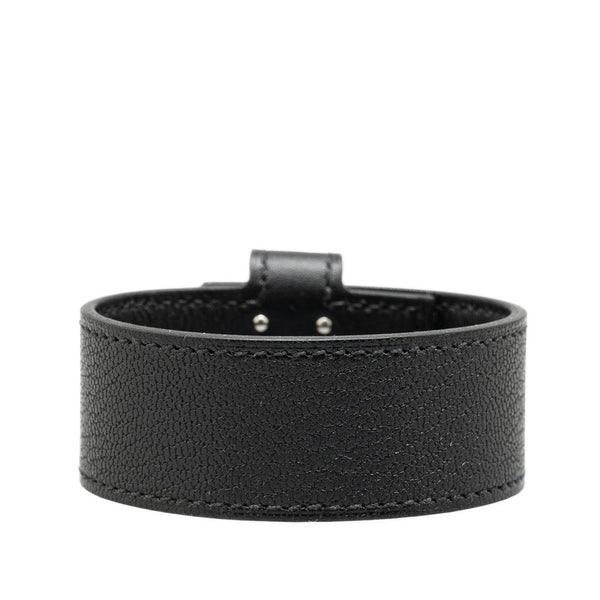 エルメス ケリー ツイストPM バングル ブラック ヴォースイフト レディース HERMES 【中古】