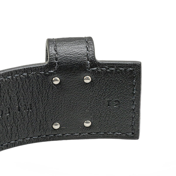 エルメス ケリー ツイストPM バングル ブラック ヴォースイフト レディース HERMES 【中古】