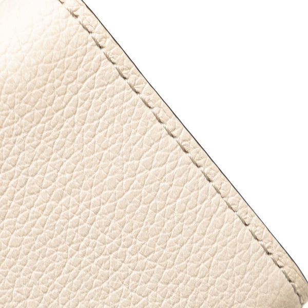 ルイ ヴィトン ポルトフォイユ ロック ミニ 三つ折り財布 M80785 ホワイト ピンク レザー レディース LOUIS VUITTON 【中古】