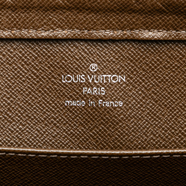 ルイ ヴィトン タイガ バイカル セカンドバッグ クラッチバッグ M30188 グリズリ ブラウン レザー メンズ LOUIS VUITTON 【中古】